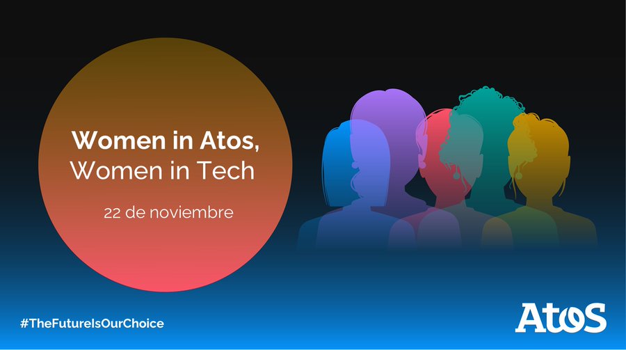 AtosEsRec's tweet photo. 👩‍💻 ¿Eres #mujer y te planteas iniciar una futura carrera en el sector tecnológico? 

Inscríbete ya en nuestro evento en línea #WomenInAtos / #WomenInTech y descubre cómo es trabajar en una empresa tecnológica a través de testimonios y casos de éxito 👉 https://t.co/5D4SmtJAxU https://t.co/w0EeE9DVji