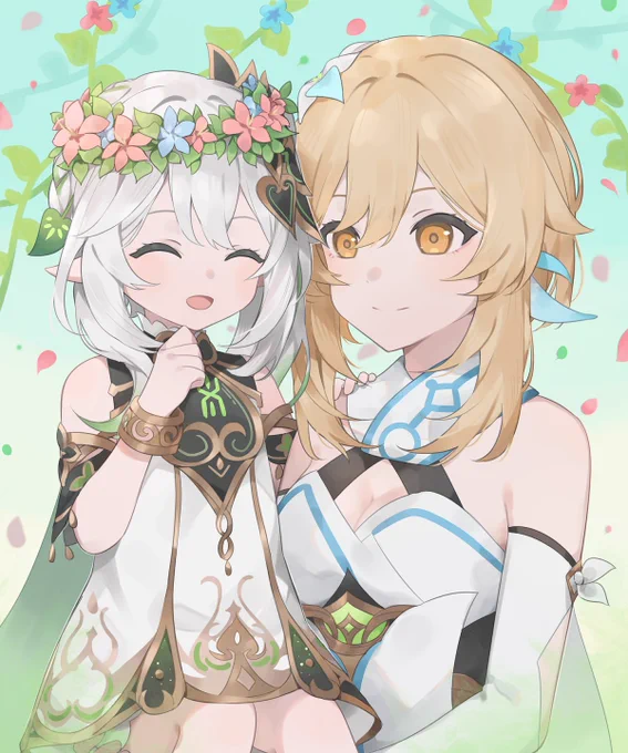 ナヒちゃんとほたちゃん #原神 #Genshin 
