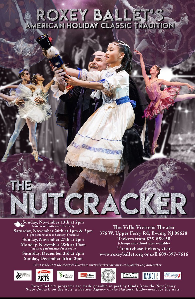 roxeyballet's tweet photo. Roxey Ballet’s American Holiday Classic Nutcracker opens Thanksgiving weekend and runs through December . Follow @roxeyballet for all the latest dance news and performance updates. https://t.co/u2Cw3lnFph