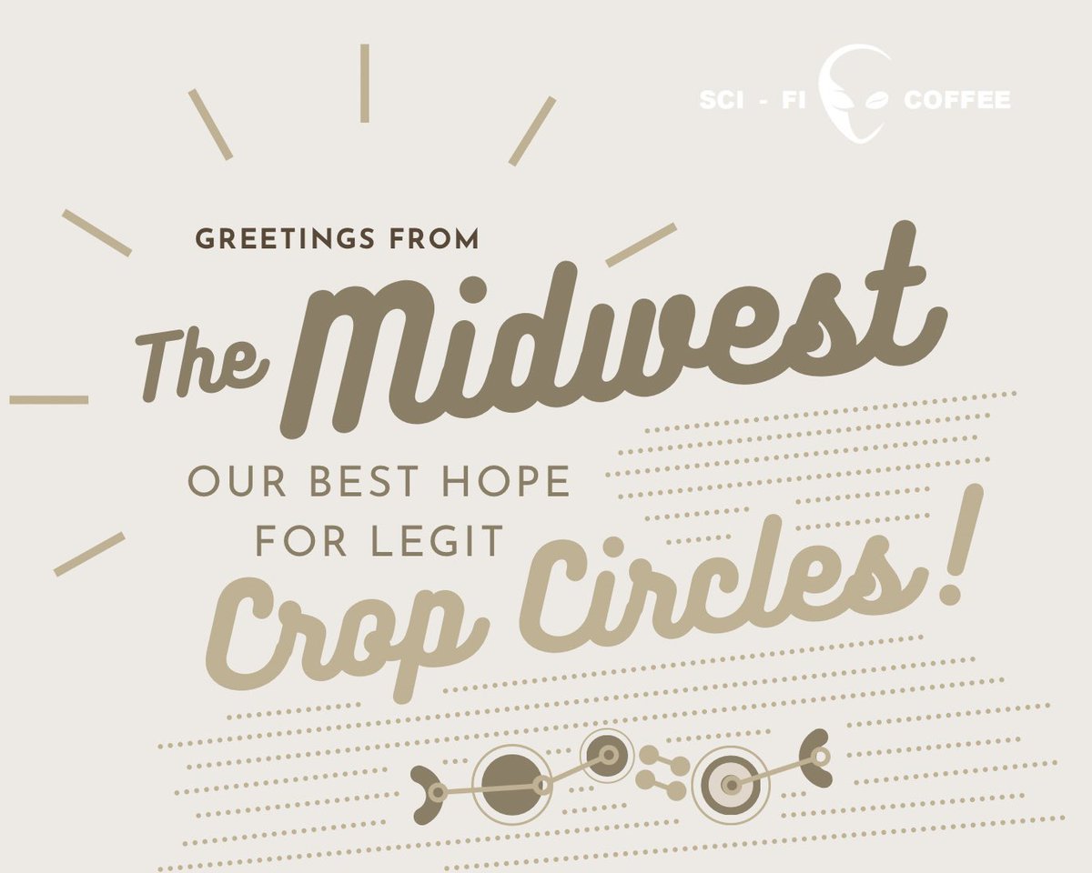 SciFiCoffee's tweet photo. Midwest is best! 🌽🌾 
Learn about Sci-Fi Coffee’s origin in the fields of middle America: https://t.co/pBHoFqY8mE #scificoffee https://t.co/yQ7h0JHNuK