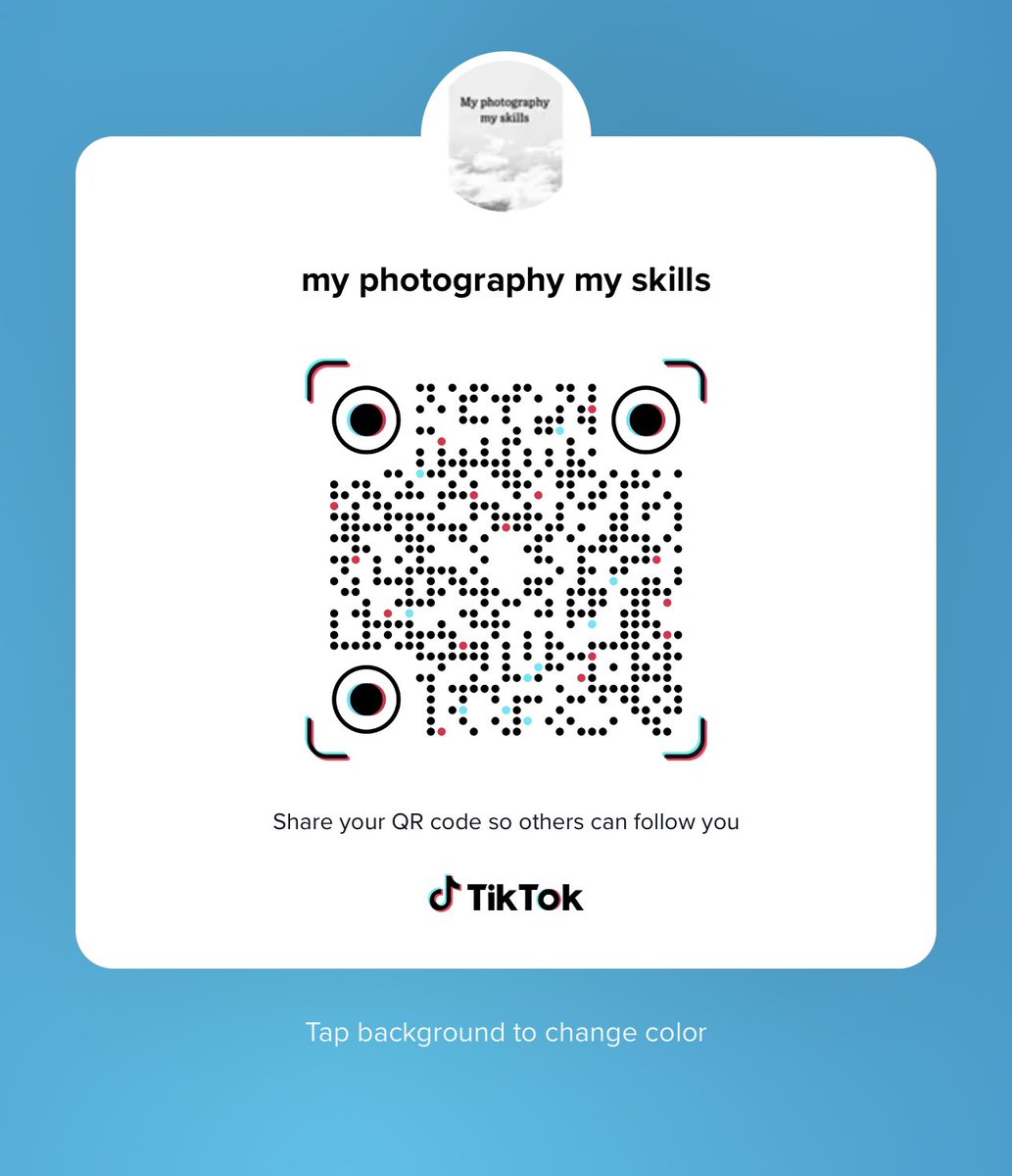 DagleyDan's tweet photo. Hey everyone, if you all love photography! Please fill free to scan this QR on your phone and add this account. If anyone in your family and friends who loves photography please add this account 📸 #myphotograhy #myskills #tiktok https://t.co/aKKeh2JTGQ