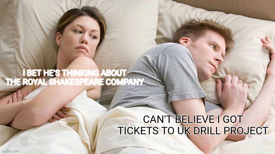 Opening night memes for the mandem

bit.ly/UKDPTickets