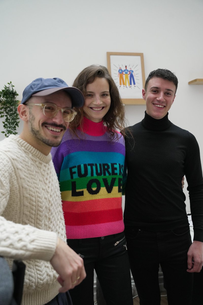 NightlineFrance's tweet image. 📣 Nous recevions hier nos nouveaux·elles ambassadeur·rice·s qui ont décidé d'agir à nos côtés pour la #SantéMentale des #étudiant·e·s. Un grand merci à @CyrusNorth @victoiredaux et @charlescortot10 pour leur engagement. Le début d'une belle aventure ! 🤩