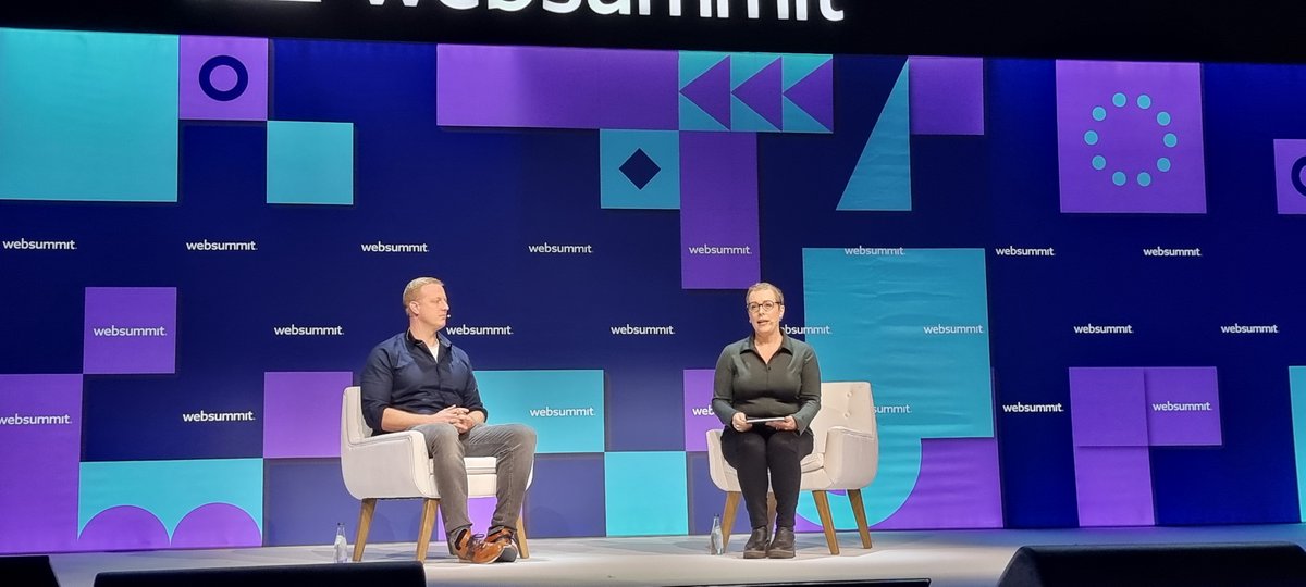 eyeo's tweet image. Today on the PandaConf stage at #WebSummit2022, @tillfaida, Co-founder of @eyeo, took part in a fireside chat on “The data revolution” with @JuliaAngwin, Founder &amp;amp; Editor-At-Large of @themarkup.

Together they analyzed the future of data in the online ecosystem. 

#DataScience