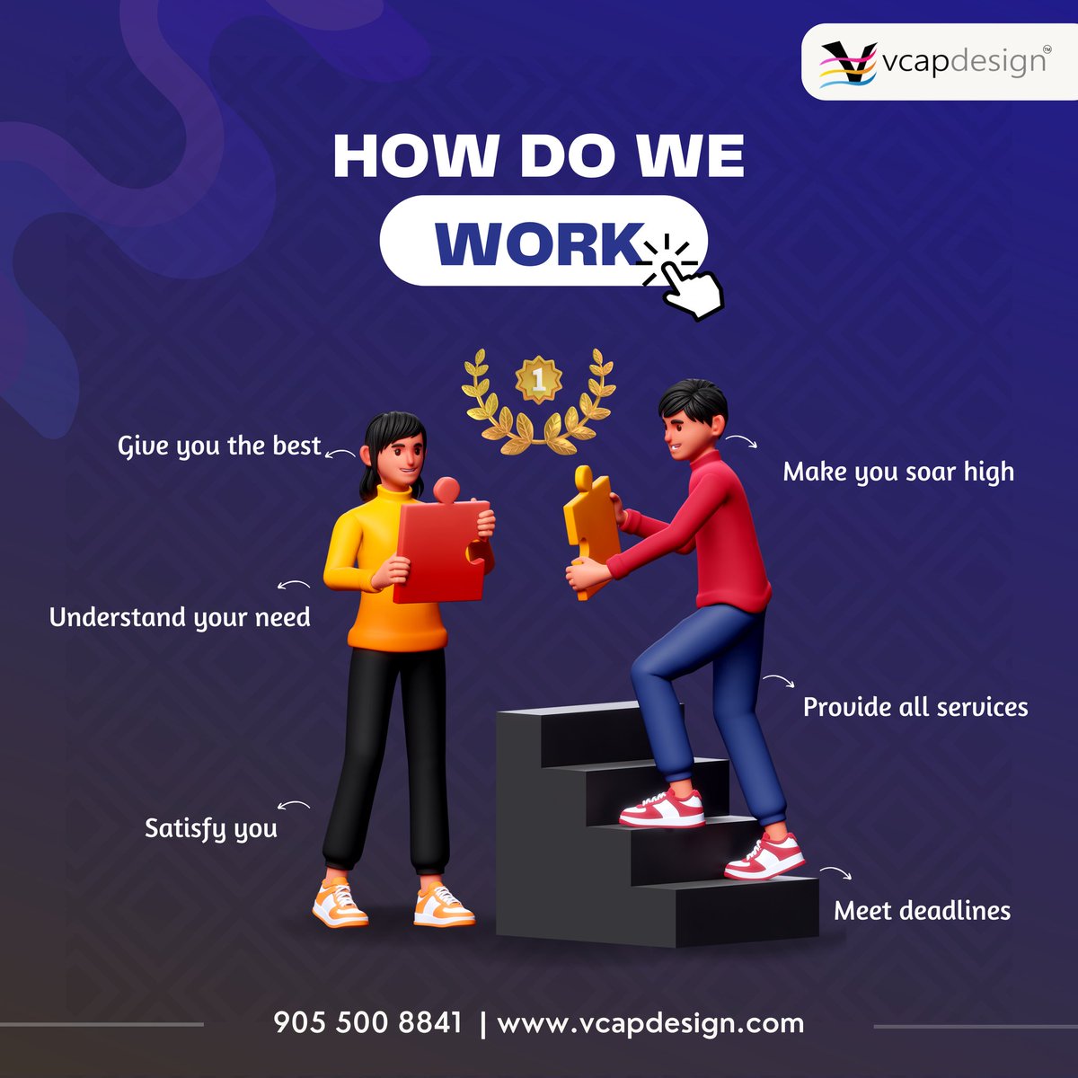Vcapdesign™ (@vcapdesign) on Twitter photo Already impressed? Imagine how it will feel when we will work for you.
Don't delay, contact us today.
Tel: (+91) 905 500 8841
Email: support@vcapdesign.com
Website: vcapdesign.com
#Vcapdesign #graphicdesign #logodesigns #webdevelopment #branding #packagingdesign Already impressed? Imagine how it will feel when we will work for you.
Don't delay, contact us today.
Tel: (+91) 905 500 8841
Email: support@vcapdesign.com
Website: vcapdesign.com
#Vcapdesign #graphicdesign #logodesigns #webdevelopment #branding #packagingdesign
