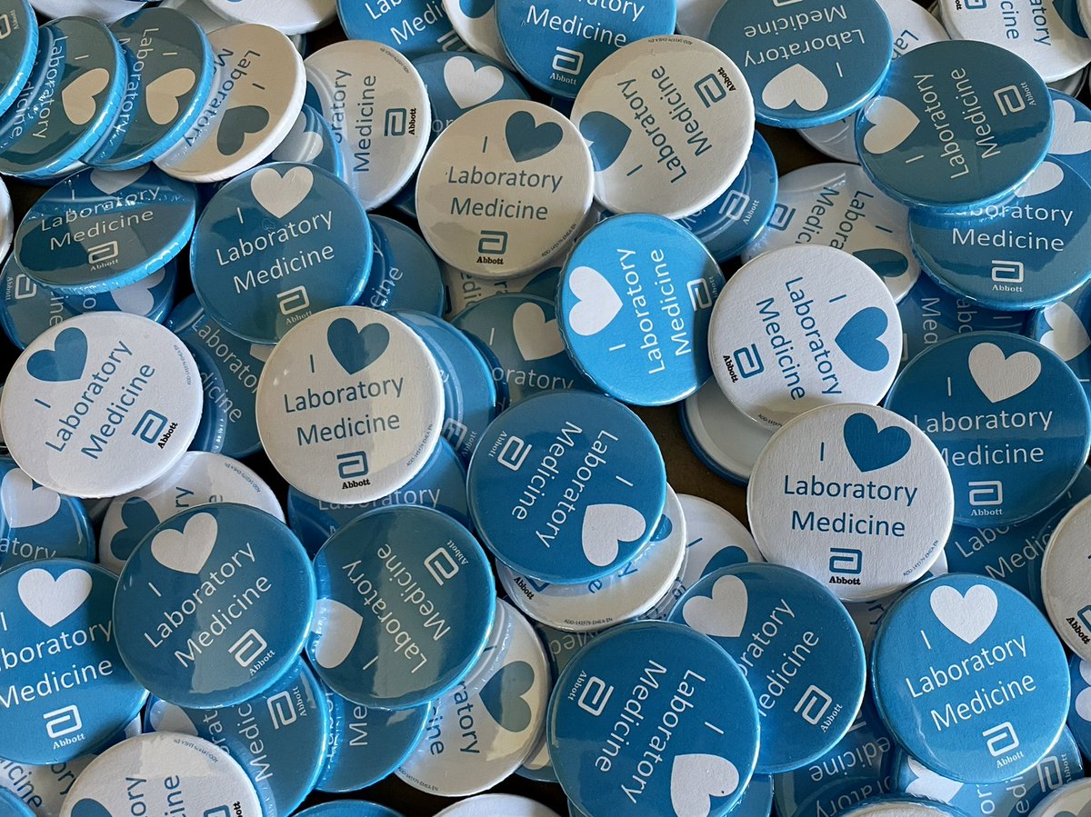 Badges to wear with pride 😊Available from Abbott at #UKMEDLAB22 in London next week!  @TheACBNews <a href="/AbbottNews/">Abbott</a>