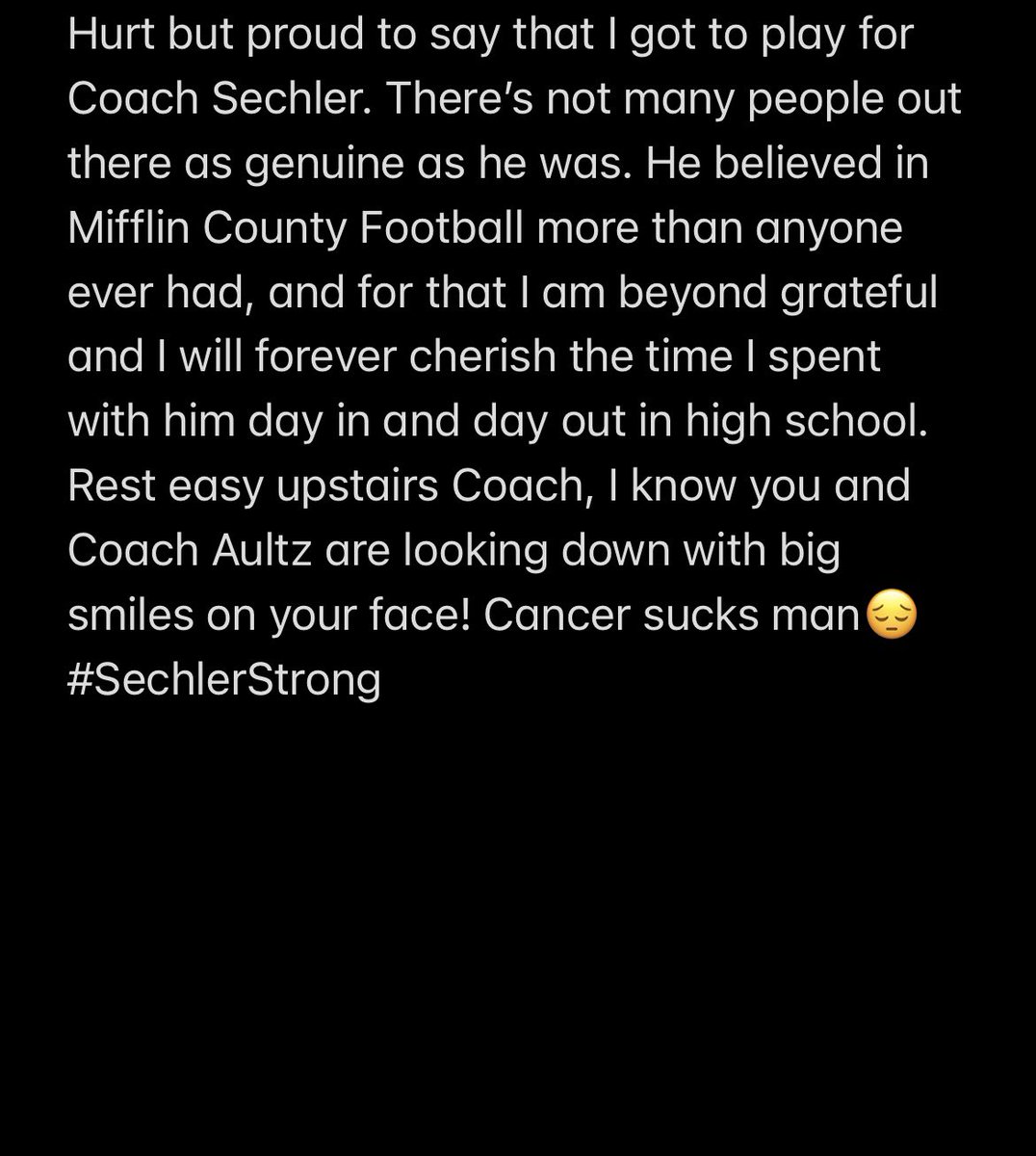 noah_wrong23's tweet photo. Rest Easy Coach💜🖤 https://t.co/NV6pT1nDNe