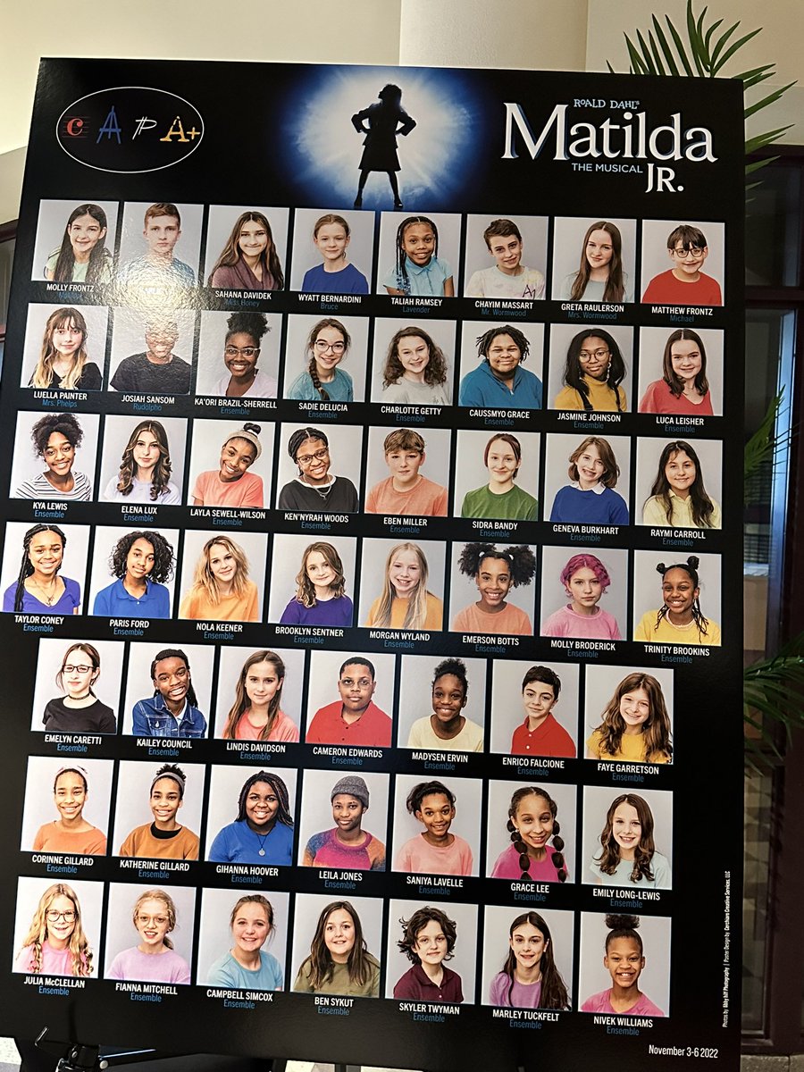 So proud of our middle school artists! 👏🏼👏🏼 Matilda, Jr. opened last night and runs all weekend! <a href="/PPSnews/">Pgh Public Schools</a> <a href="/FriendsofCAPA/">Friends of CAPA</a>