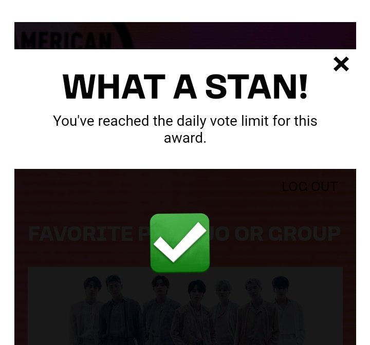 myglosshy's tweet photo. — ARMY pasen a dejar sus votos en AMAs en las dos categorías donde están nominados BTS son 22 🗳️ tanto en twitter como en la web &amp; discord. Den RT &amp; COMENTEN su captura

💬: I'm voting for BTS (@BTS_twt) for Favorite K-pop Artist at the #AMAs
📍:(https://t.co/i3cJDdN0IU) ↓ https://t.co/JWRyxO1YI0