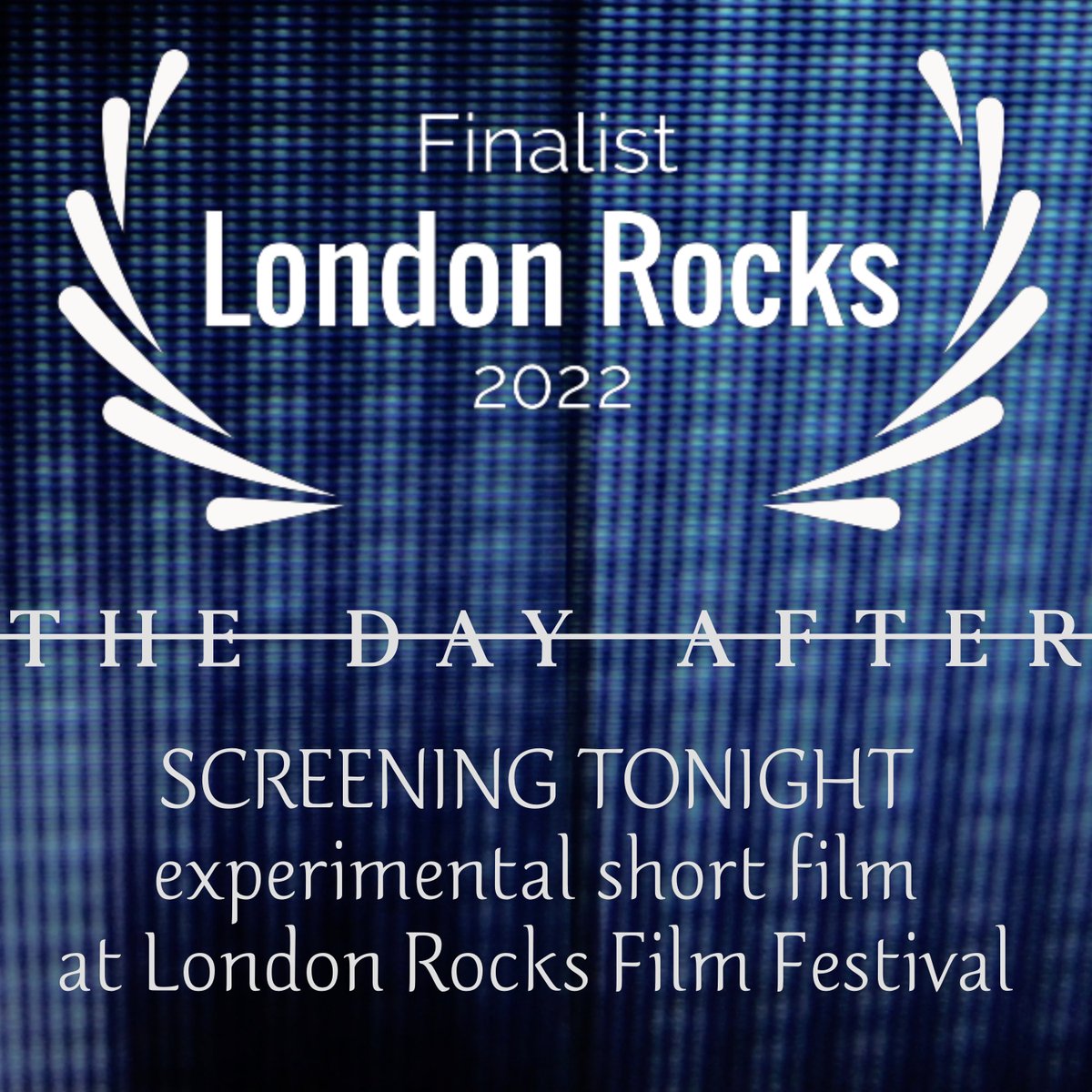 DanielThFreeman's tweet photo. Thanks to @londonrocksfilms for screening my experimental film 'The Day After' in Brixton TONIGHT as a Finalist. 

Full details:
https://t.co/8oU9ZoO5Lw

#TheDayAfterFilm2022 #ExperimentalFilm 
#BlinkInTheEndless 
#LRIFF2022 #LRIFF 
#Heavy #Lament 
#Prayer 
#Spiritual #whereisgod https://t.co/6y47jxdj3D