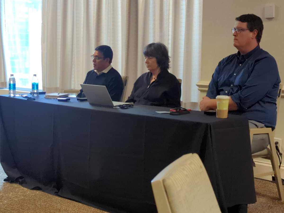 SustainP's tweet photo. Socioeconomics of phosphorus being discussed at #pweek22, featuring Nancy Rabalais, Kaushik Majumdar and Justin Baker https://t.co/TUVWGLup4U
