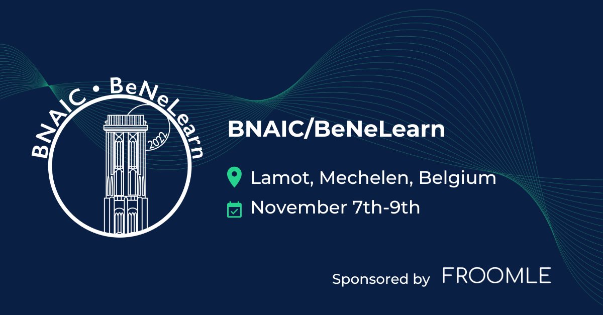 Froomle (@froomle) on Twitter photo See you at BNAIC/BeNeLearn!
<a href="/goethals/">Bart Goethals</a> will host the session ‘Industry Talks’ and <a href="/R_Verachtert/">Robin Verachtert</a> will discuss how <a href="/Froomle/">Froomle</a> realized that in order to provide our customers with high-quality recommendations, we need to do more than select the best model.
👉bit.ly/3SZh4Vq See you at BNAIC/BeNeLearn!
<a href="/goethals/">Bart Goethals</a> will host the session ‘Industry Talks’ and <a href="/R_Verachtert/">Robin Verachtert</a> will discuss how <a href="/Froomle/">Froomle</a> realized that in order to provide our customers with high-quality recommendations, we need to do more than select the best model.
👉bit.ly/3SZh4Vq