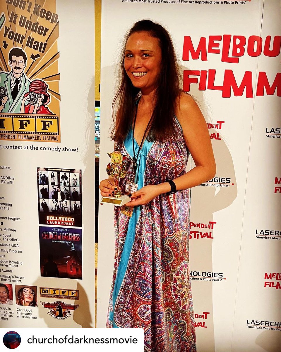 ChurchofDark's tweet photo. The people have spoken and we got an award! #melbournefilmfest #audiencechoiceaward https://t.co/Mi5DGRjPoo