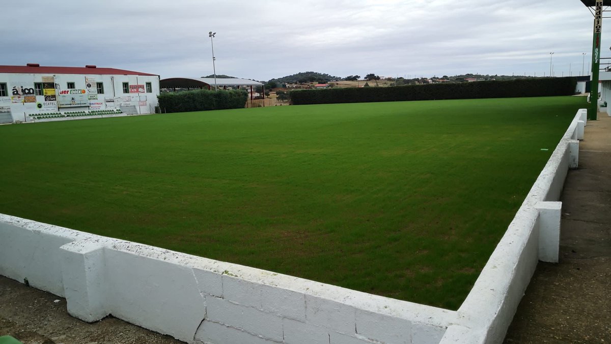 RacingValverde's tweet photo. Así luce hoy el nuevo césped 🌱 del Municipal de San Roque  🏟

Aún falta tiempo para volver a jugar,pero nos está quedando un campo espectacular 🤩

#VamosRacing
#50Aniversario https://t.co/WymLtJSG67