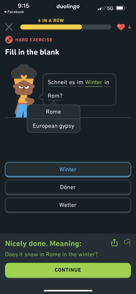 frauhexxus's tweet photo. Hey 👋🏼 @duolingo — how about we don’t use slurs for Rromani people on your platform. Thanks for teaching thousands of people to associate a disparaging slur with us—while learning ✨German✨

You know, the people who at one point effectively attempted to wipe us from existence. https://t.co/WMG0VdF2nx