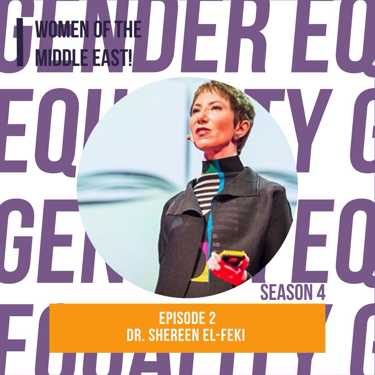 wme_podcast's tweet photo. @shereenelfeki born to a Welsh mother &amp; an Egyptian father, Dr. Shereen is a British, Egyptian, and Canadian intimate-rights advocate, author, &amp; activist working on issues related to health &amp; social welfare in the Arab region including intimate attitudes toward sexual freedoms. https://t.co/EQiUlSaiAF