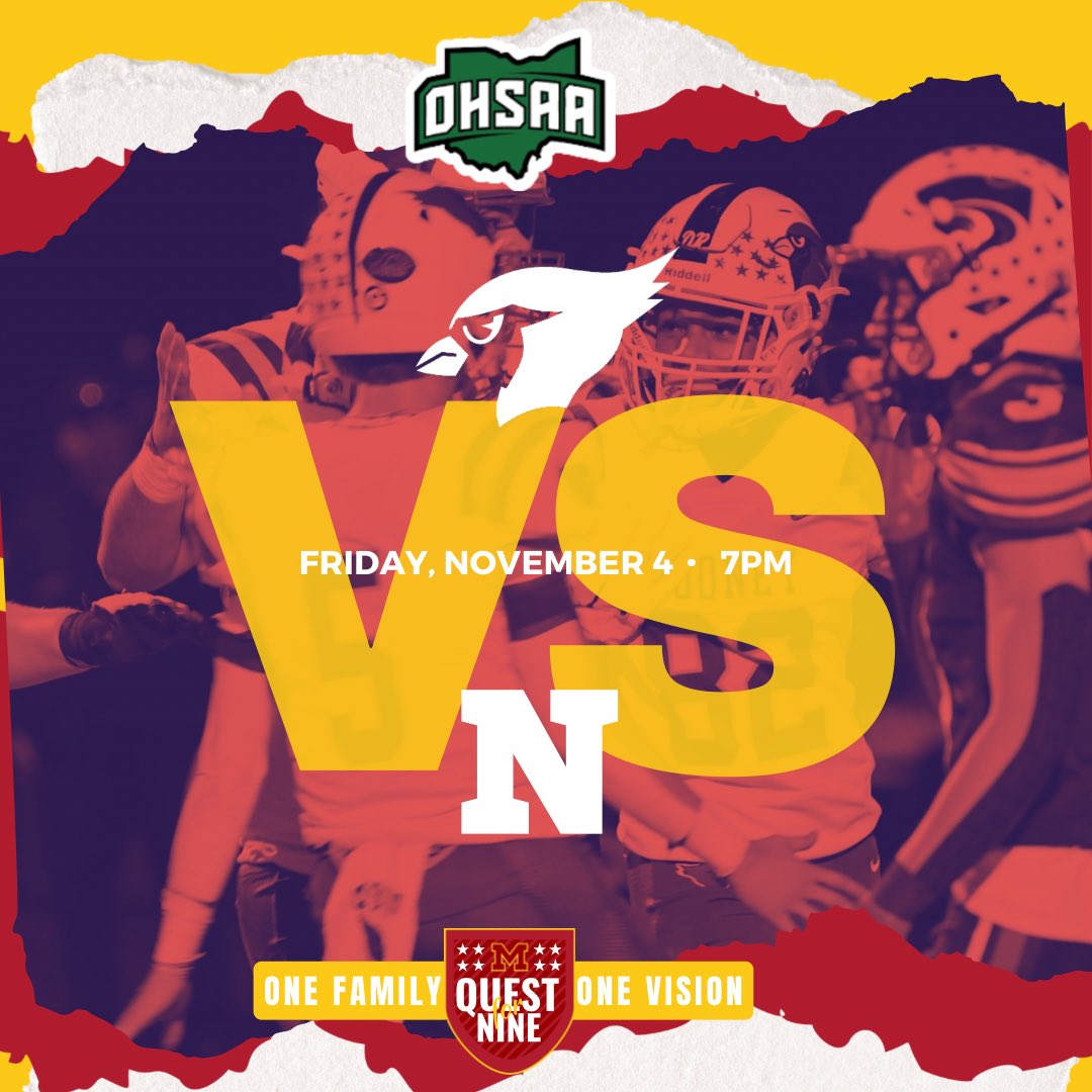 football_mooney's tweet photo. The #QuestForNine continues tonight at Norwayne High School at 7 p.m. Let’s bring the South Side of Youngstown to Creston. https://t.co/0sGjCa6lkH