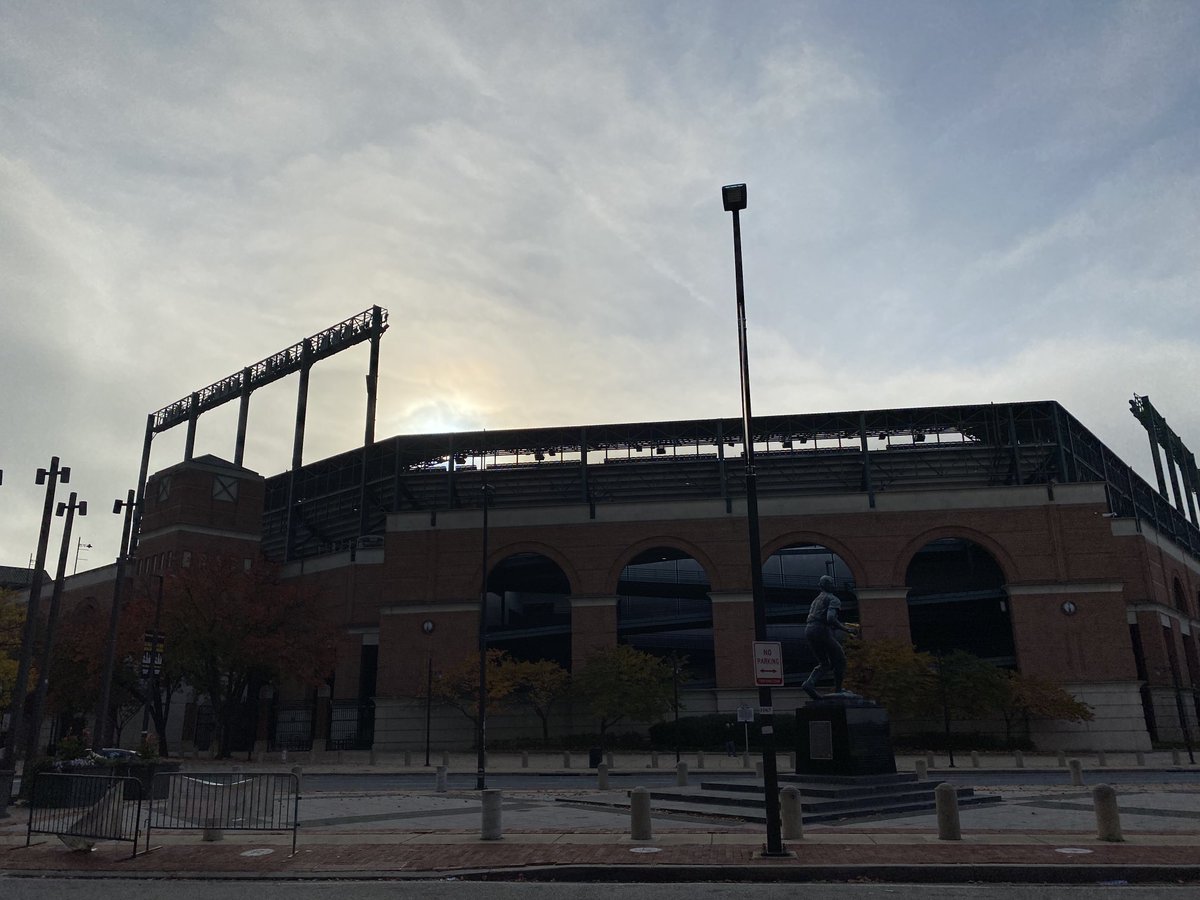 Happy to be this morning in Charm City after a long time…