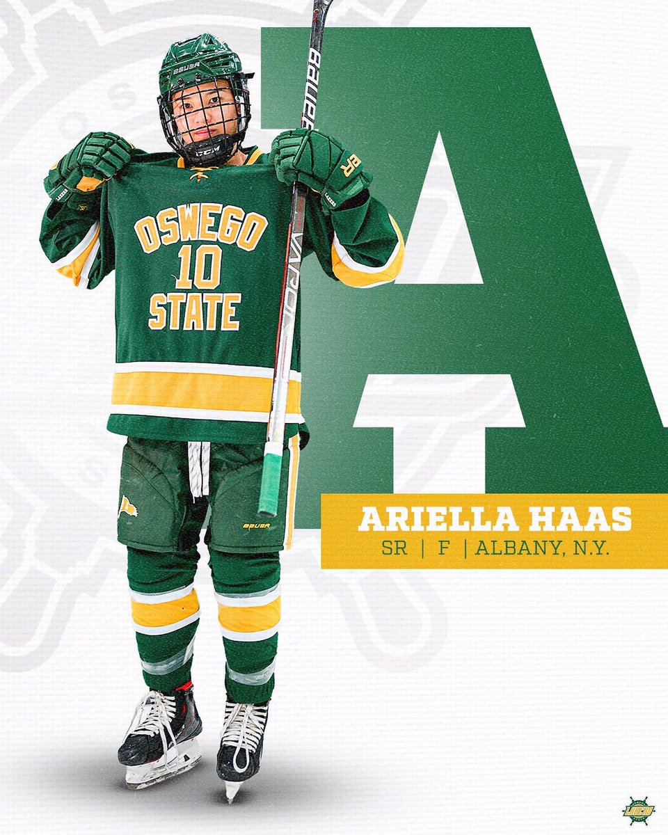 OswegoWHockey's tweet photo. Introducing your 2022-23 Laker captains. https://t.co/ALW5VdgblP
