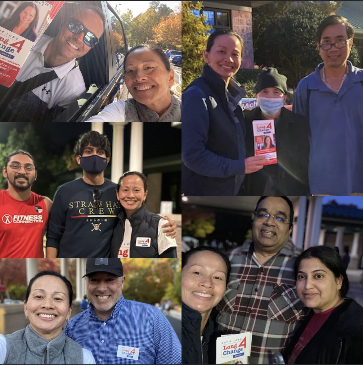 Long_4Change's tweet photo. The LAST day of EARLY voting is tomorrow! Early voting occurs today from 8am - 7:30pm and tomorrow, Saturday, from 8am - 3pm. #VoteForChange! 
#Vote KATIE LONG for #WCPSS #district7 
We #long4change !!! https://t.co/UQNKzGzW2f https://t.co/1HwuajoEw9