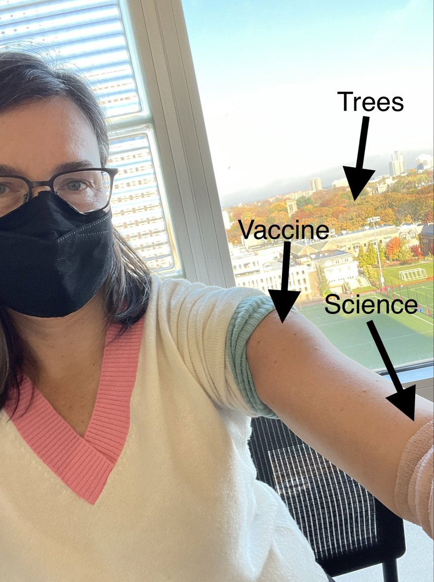 Perfect New England morning! 🍁 🍂 Gave some blood for our COVID-19 biorepository for my buddy @airisyc @BIDMC_CVVRTrial and then got my booster. It’s been a year since my last shot, which is wild. p.s. the best way to get into @NEJM is to donate your blood to the Barouch Lab