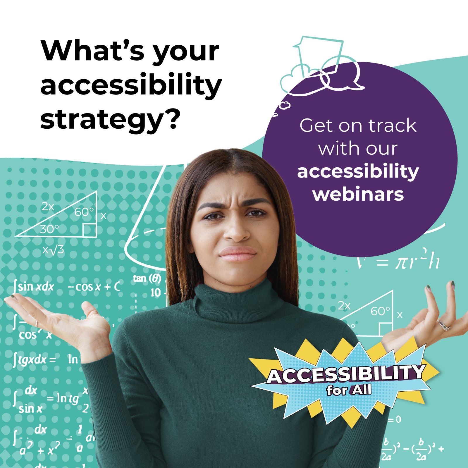 CONNECT THREE on Twitter to our free Accessibility training for