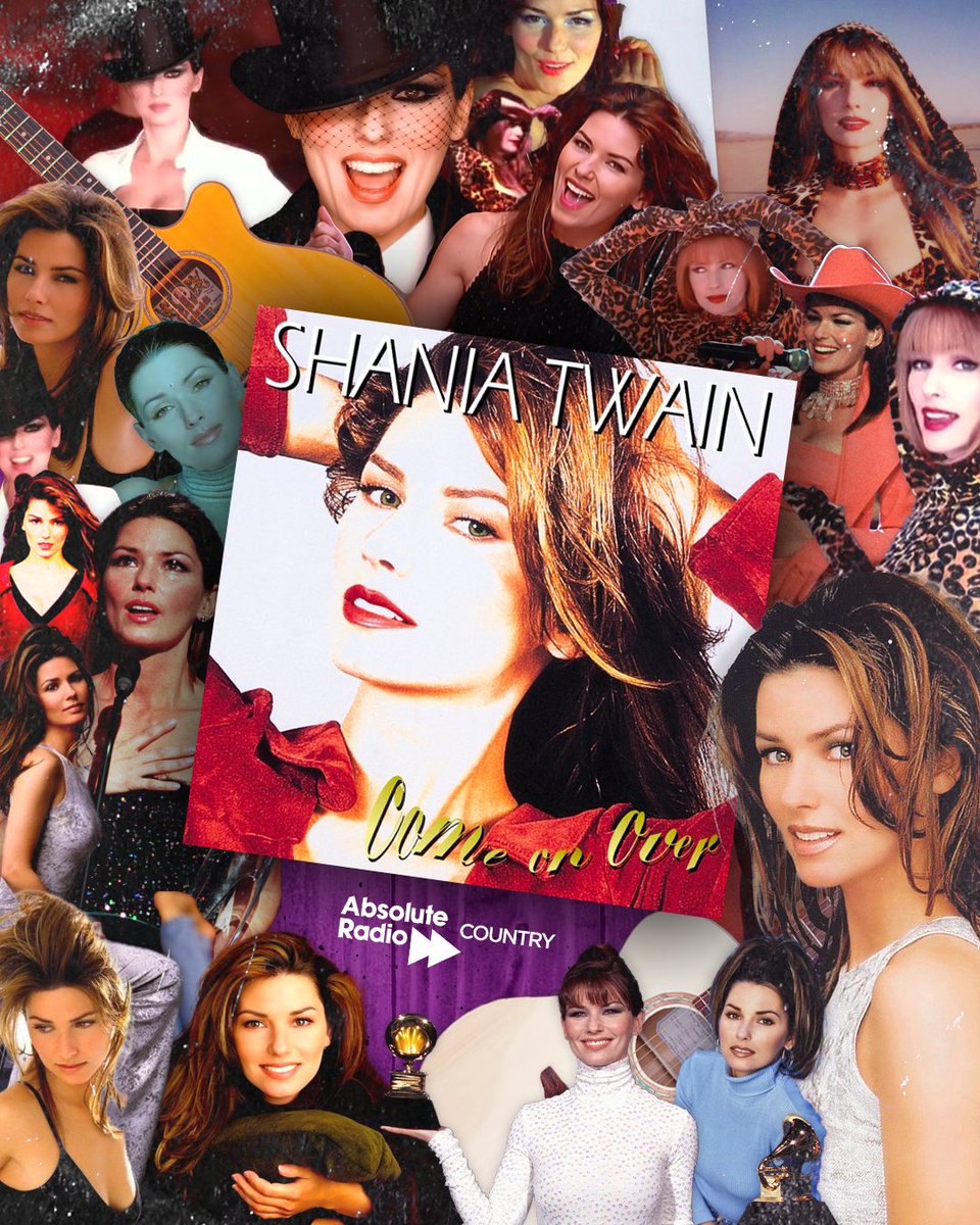 ARCountry's tweet photo. Happy 25th Anniversary to @ShaniaTwain's album 'Come On Over'. The 15th biggest selling album in the UK, of all time. 👌 https://t.co/qdtAbDlX1J