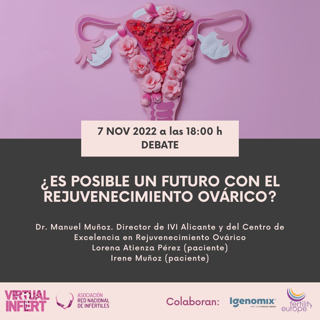 redinfertiles's tweet photo. Ven a aprender un poquito más sobre estos temas que se tratarán en los debates de la #virtualinfert2022!!

Este año participan: @IVIclinics @FIVValencia @DraAnaGaitero @FertilabBCN @eugin_es @igenomix 

¡Inscríbete y no te los pierdas!👉https://t.co/U0RYnMMrlh

#infertilpandy https://t.co/KrxGmmDVjH