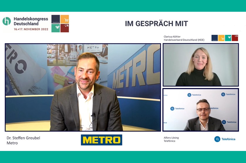 hkd_deutschland's tweet photo. #Handelstalk mit Alfons Lösing,@telefonica_de &amp; Dr. Steffen Greubel,@METRO_News - Moderation@cbkonherway,@handelsverband über das Stichwort #Transformation &amp; der Fragestellung, was Akteure rund um den #Handel tun können, um diesen zukunftsfähiger zu machen https://t.co/GAqjPVNcGi https://t.co/Db0Zg3BJqi
