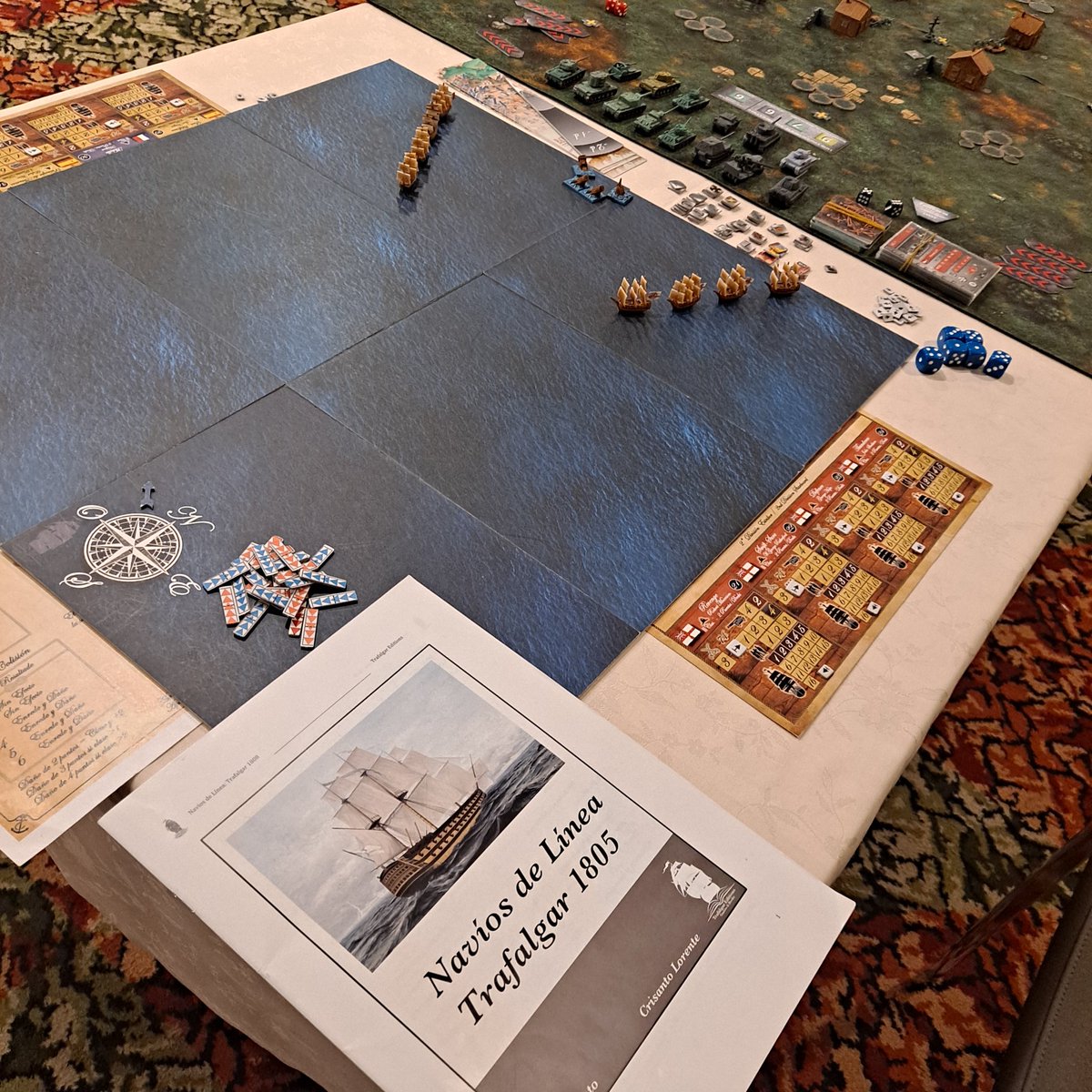 En #Batalladores con #NavíosDeLínea 
<a href="/ClubBatallador/">Club Batallador</a> 
#wargame 
#Historia
#Trafalgar