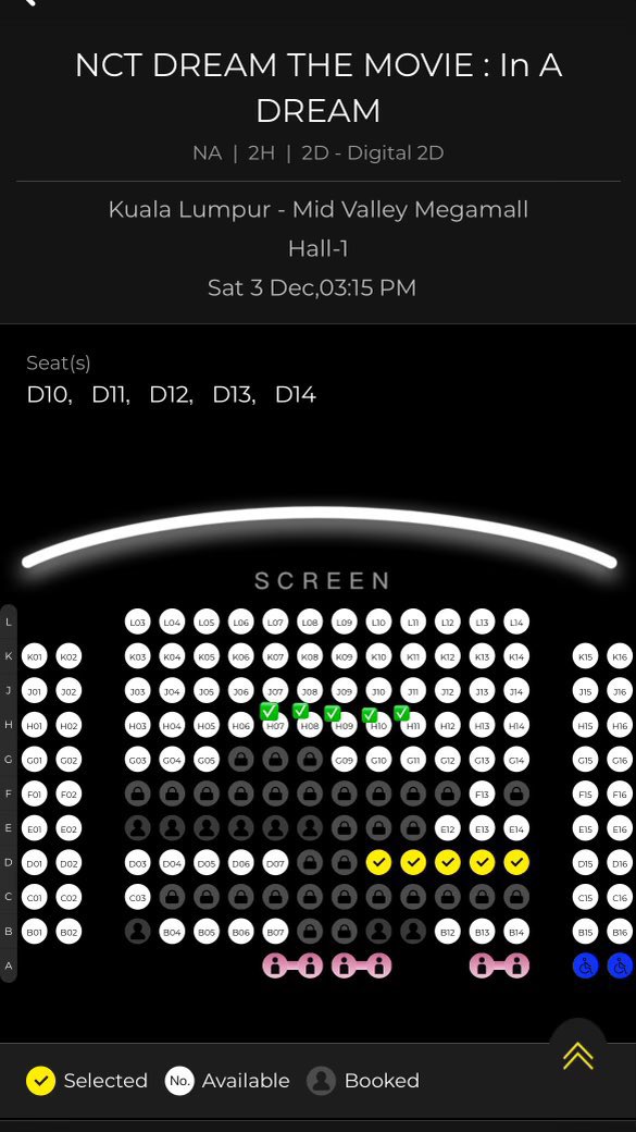loeyglory's tweet photo. WTS WANT TO SELL 5 TICKETS
NCT DREAM The Movie :In a Dream, Malaysia

🎫 GSC Midvalley
🎫 3 Dec (3.15PM)
🎫 5 tickets 

RTS: found better seat 

prefer who take all (5slots)

💌 DM to purchase
💌 Please help me rt this @MalaysiaNCTzen 
#pasarnctmy #NCTDREAMTHEMOVIEInADREAM https://t.co/B3Xm0htFIl