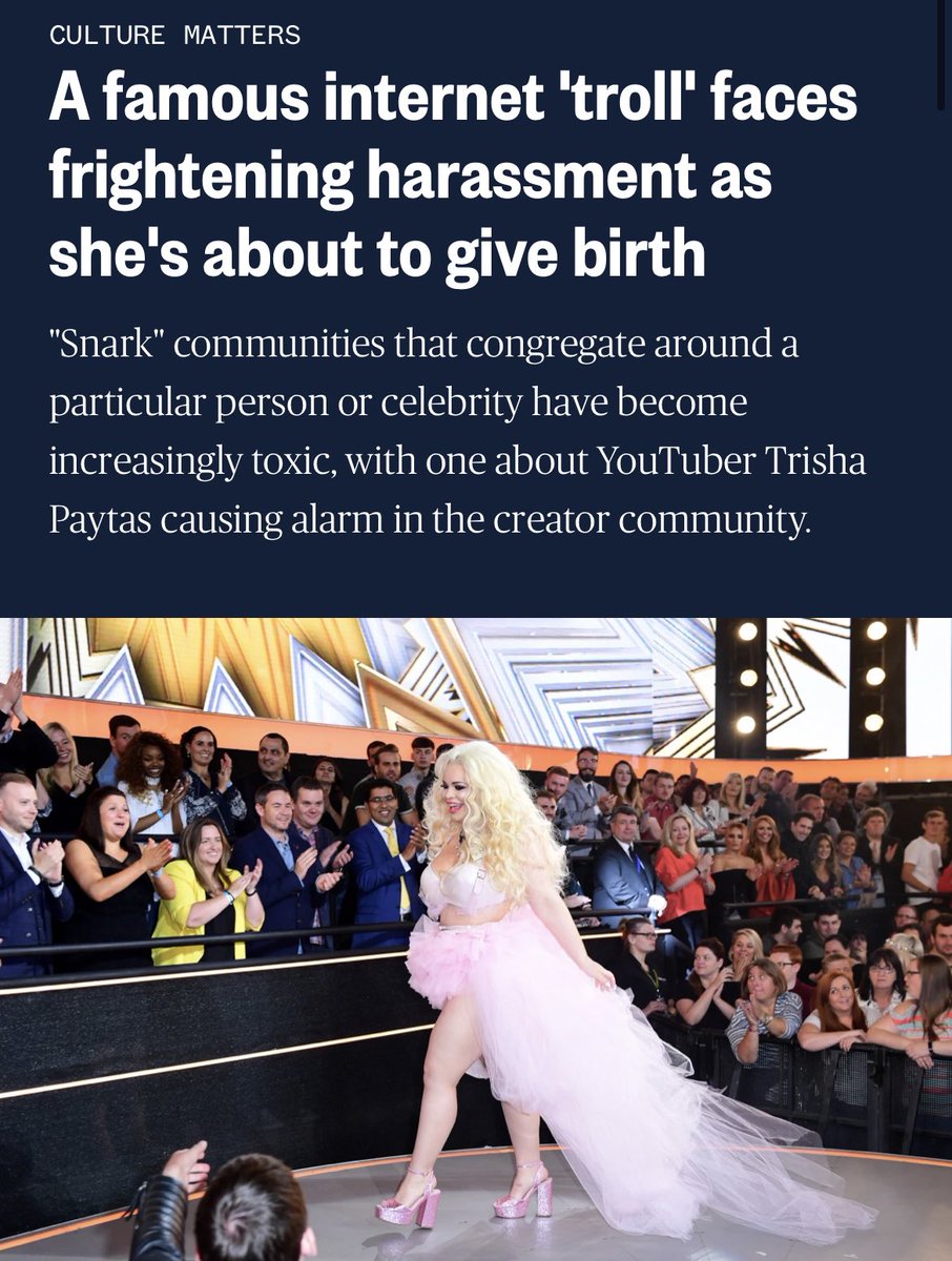 Kat Tenbarge on Twitter: "Two months ago I wrote about Trisha Paytas’ scary snark community r