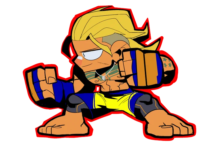 Stickers for the next convention  #wacom #characterdesign #Luke #TEKKEN #StreetFighter 