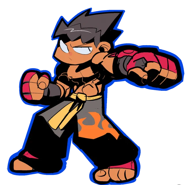 Stickers for the next convention  #wacom #characterdesign #Luke #TEKKEN #StreetFighter 