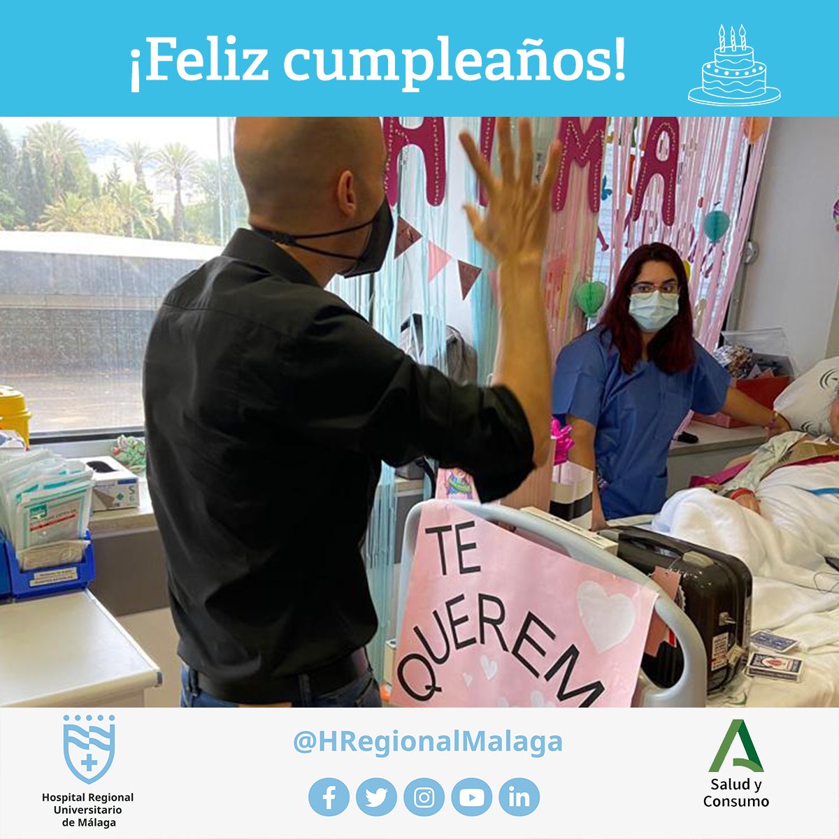 🎉🎂 En nuestro afán de seguir atendiendo con el corazón, y en los valores de #humanización en los que tanto trabajamos, ayer en nuestra unidad de #Hemodiálisis Infantil celebramos el cumpleaños de una de nuestras pacientes y un mago de <a href="/asoc_avoi/">Asociación AVOI</a>  le hizo un pase privado 🪄🎩🐰
