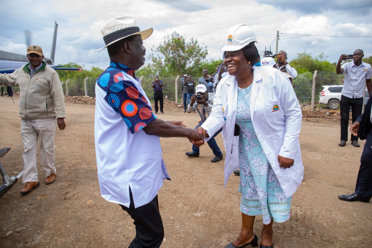 RailaOdinga's tweet photo. We in Azimio advocate for our Republic's 3rd liberation: the economic emancipation of our people via increased food security, job creation, agribusiness, value addition, and devolution. 

In light of this, I was delighted to open the Kigoto Maize Milling Plant in Homabay. 1/2 https://t.co/0xQ4QHYzsg