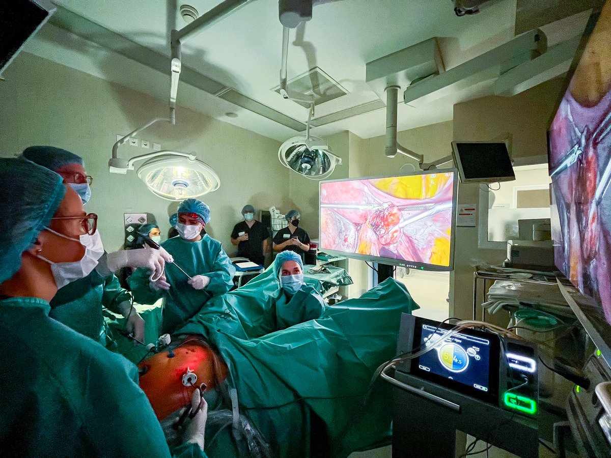 Alicia Pozo (@apozo_surgical) on Twitter photo International #MedicalExpertTraining in Advanced Treatment of Deep Infiltrating Endometriosis in <a href="/DexeusMujer/">Dexeus Mujer</a> w/ <a href="/Pere_N_Barri/">Pere N Barri</a> <a href="/nuria_barbany/">Nuria Barbany Freixa</a> <a href="/T_Lequerica/">Toñi Lequerica</a> using new #ViseraEliteIII with IR #ICG for ureter identification #gynsurgery Thanks all the team involved! #OlympusContinuum International #MedicalExpertTraining in Advanced Treatment of Deep Infiltrating Endometriosis in <a href="/DexeusMujer/">Dexeus Mujer</a> w/ <a href="/Pere_N_Barri/">Pere N Barri</a> <a href="/nuria_barbany/">Nuria Barbany Freixa</a> <a href="/T_Lequerica/">Toñi Lequerica</a> using new #ViseraEliteIII with IR #ICG for ureter identification #gynsurgery Thanks all the team involved! #OlympusContinuum
