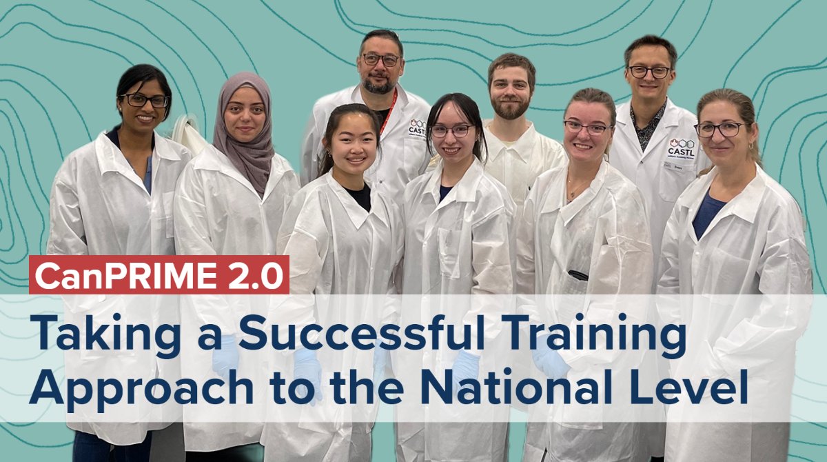 BioCanRx's tweet photo. "With partnerships like CanPRIME bridging the gap, those dream jobs in #biomanufacturing that I’ve heard about suddenly became more real than ever" - Taking a Successful Training Approach to the National Level https://t.co/4mNaMLxL5X https://t.co/rFRwsC5POw