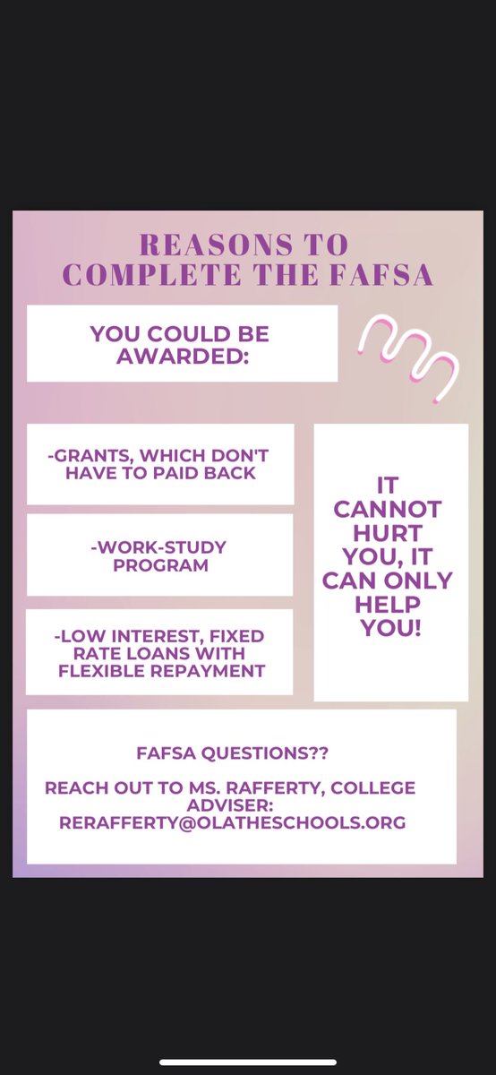 Olathe West College Advising tweet media