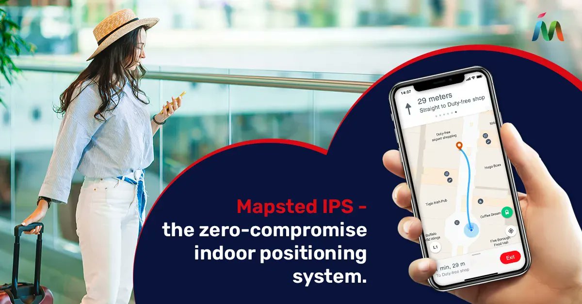 MapstedHQ's tweet image. #Infraredpositioning technology for IPS is disrupted by direct sunlight, #indoor obstructions, and is prone to privacy risk. #Mapsted’s hardware-free #IPS works flawlessly in complex interiors. Learn more today: buff.ly/3SL6gu1