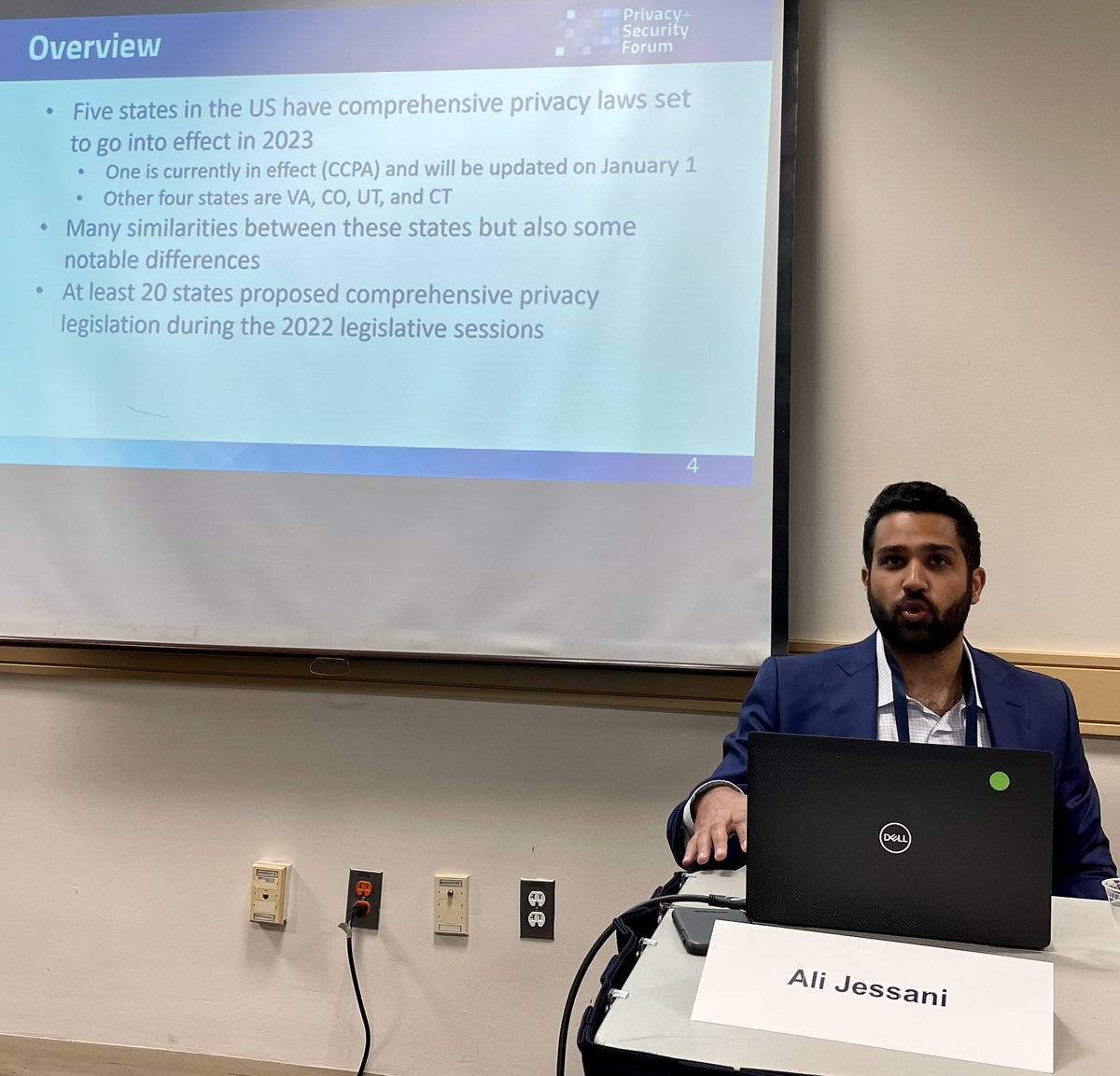 christinayiotis's tweet photo. #Privacy + #Security Forum @privsecacademy
“Priority Areas for Privacy Practitioners” @WilmerHale Special Counsel @ariannaevers
@WilmerHale Senior Associate @AliJay24
@futureofprivacy Policy Fellow @MariaJoseBJ #CCPA @FTC @EU_Commission #ViennaDeclaration @EU_EDPB #DataTransfer https://t.co/yqtWI7G1LE