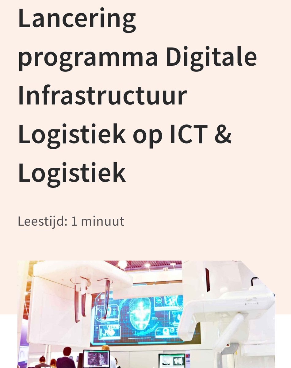 evofenedex's tweet photo. Met het programma Digitale Infrastructuur Logistiek (DIL) zetten overheid én bedrijfsleven samen de schouders onder toekomstbestendige logistieke ketens waarbij digitaal samenwerken de hoofdrol speelt.
https://t.co/ktx3jsFO4z https://t.co/930C4bRXOA