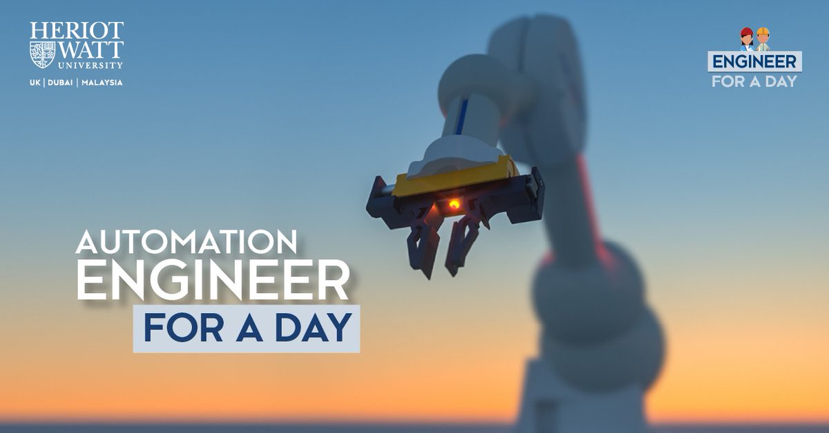 Apply technologies to automate processes without human interaction; check out our latest episode to be an #Automation Engineer for a Day with <a href="/HWUDubai/">Heriot-Watt Dubai</a> and <a href="/MohamedAlMusle1/">Mohamed Al Musleh</a> 

youtu.be/WoOn16sEd7w