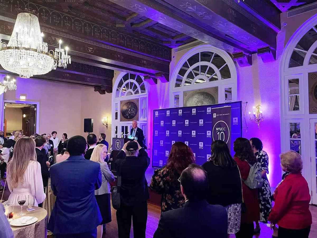 #SternEMBA DC alumni attended the NYU President’s Reception at the St. Regis Hotel in celebration of <a href="/NYUWashingtonDC/">NYU Washington DC</a>'s 10th anniversary!