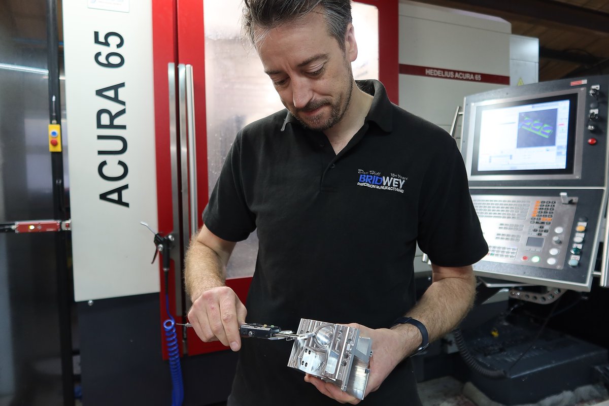 Yesterday we had the pleasure of visiting <a href="/Bridwey/">Bridwey</a> for an on-site #photography shoot 📸

One of the most important parts of the brief was to capture their impressive investments in 5 axis palletised #machining technology - results coming your way soon!

#UKmfg #5axis