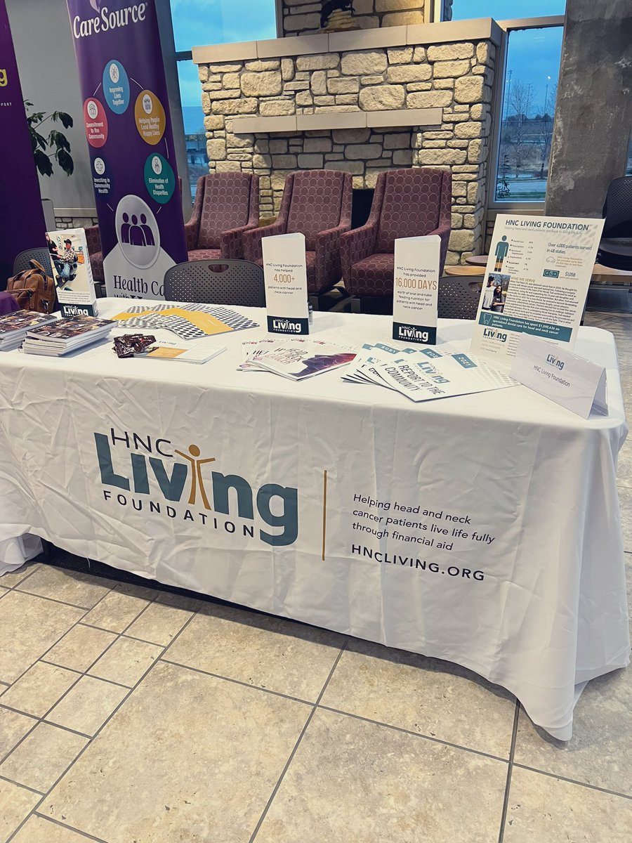 HNCLiving's tweet photo. We’re ready! Come say Hi. @OralHealth_KS  #OHK2022 #oralhealth https://t.co/ik4BvexaKS
