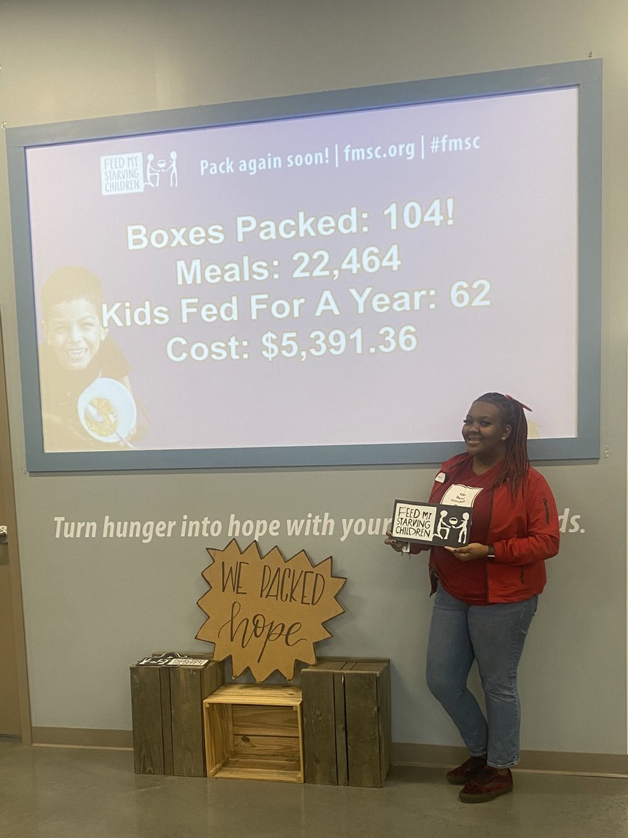 Amazing time helping pack up meals! #givingback #volunteer #feedmystarvingchildren