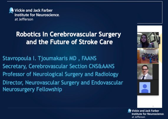 Robotics will define the future of #stroke care!Truly honored to present #robotics applications in vascular #neurosurgery &amp; endovascular surgery as a Visiting Professor <a href="/NorthwesternU/">Northwestern</a> and <a href="/MontefioreNYC/">Montefiore Health System</a> Neurosurgery Departments.The future is bright! <a href="/JeffersonUniv/">Thomas Jefferson University</a> <a href="/TJUHNeurosurg/">Jefferson Neurosurgery</a>