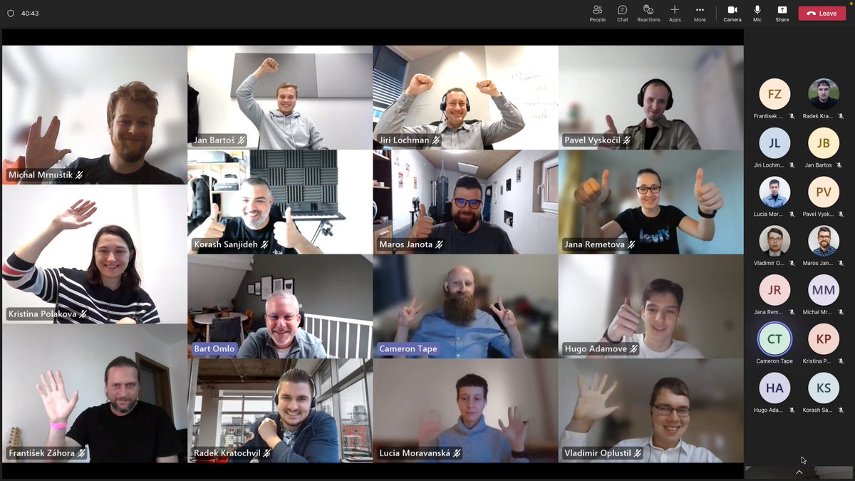 We are hiring like crazy, but are still looking for new colleagues <a href="/Kontent_ai/">Kontent.ai</a>. Do you also want to join one of the next welcoming sessions like I did today with 14 newbies that joined this month? Check out our open positions: kontent.ai/careers/ #growth #cooljobs