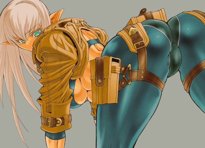 #いいおしりの日
続・エルフ尻 